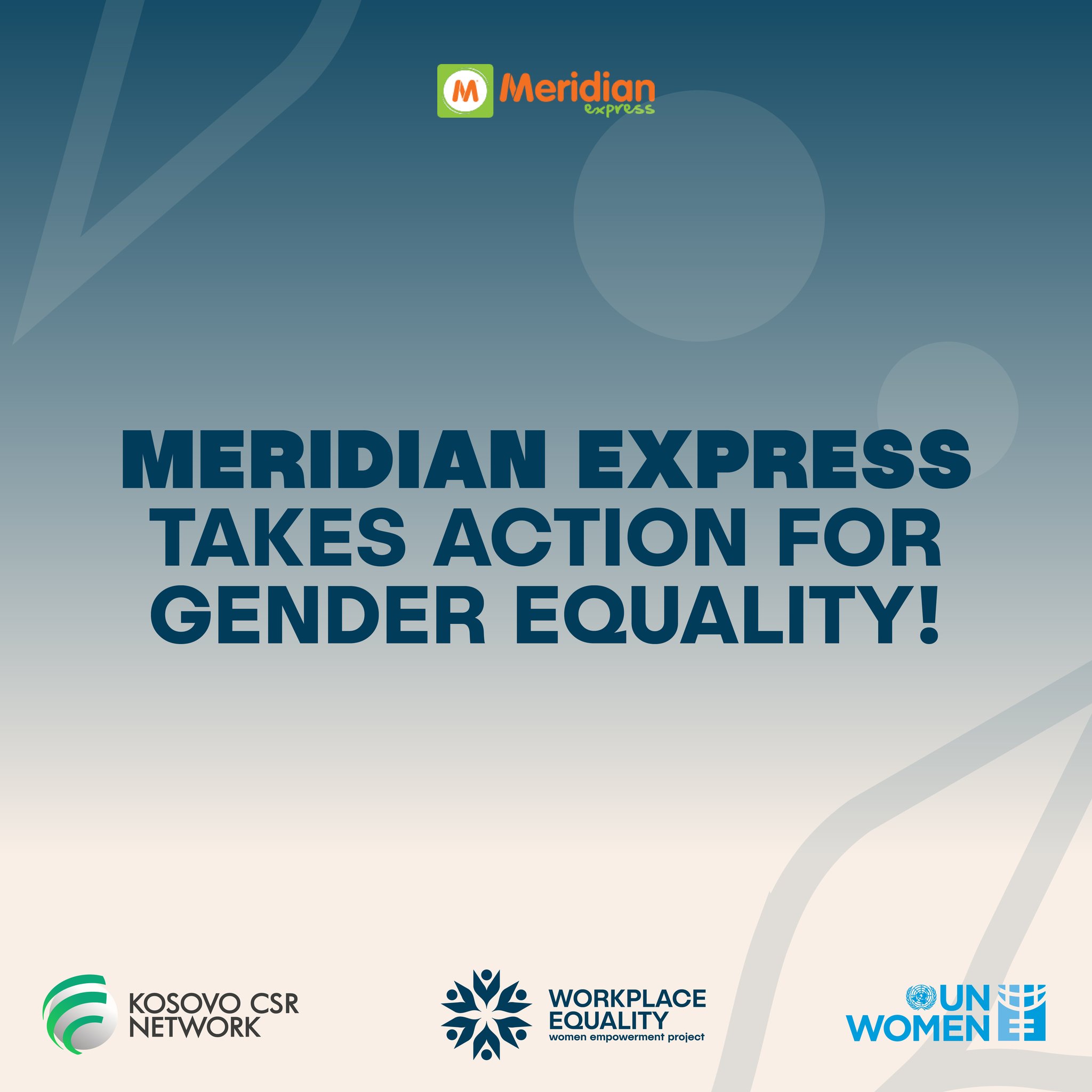 Meridian Express Advances Gender Equality in the Workplace