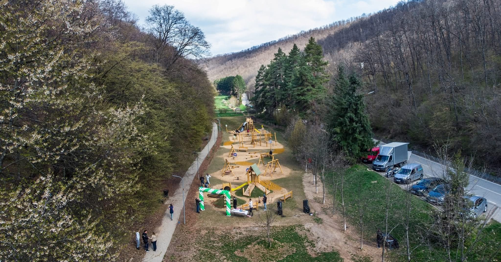 Raiffeisen Bank Supports New Playground in Gërmia Park