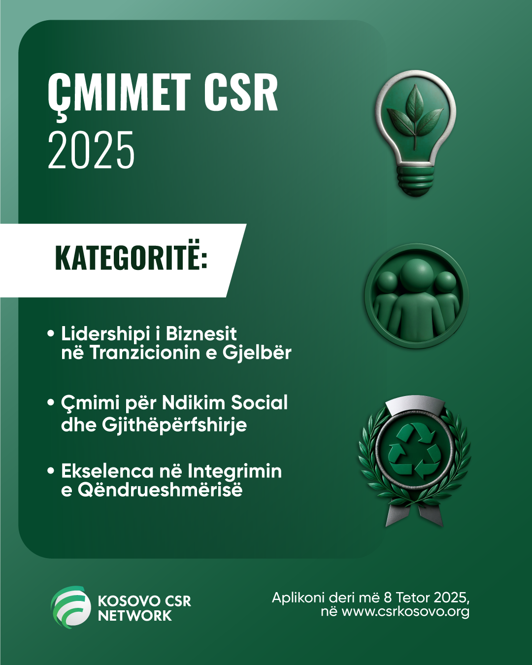 Open Call for Businesses - Apply for CSR Awards 2025!