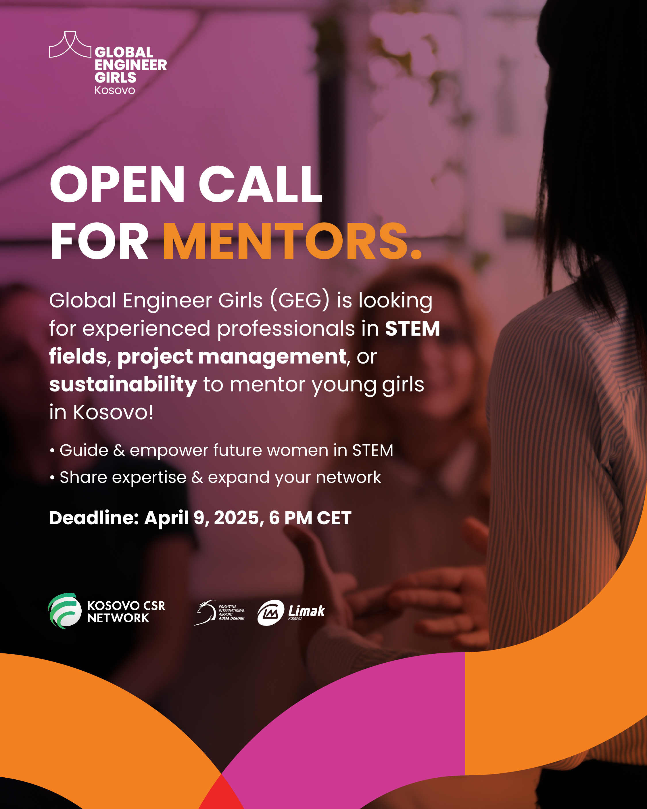 Open Call for Mentors - Global Engineer Girls