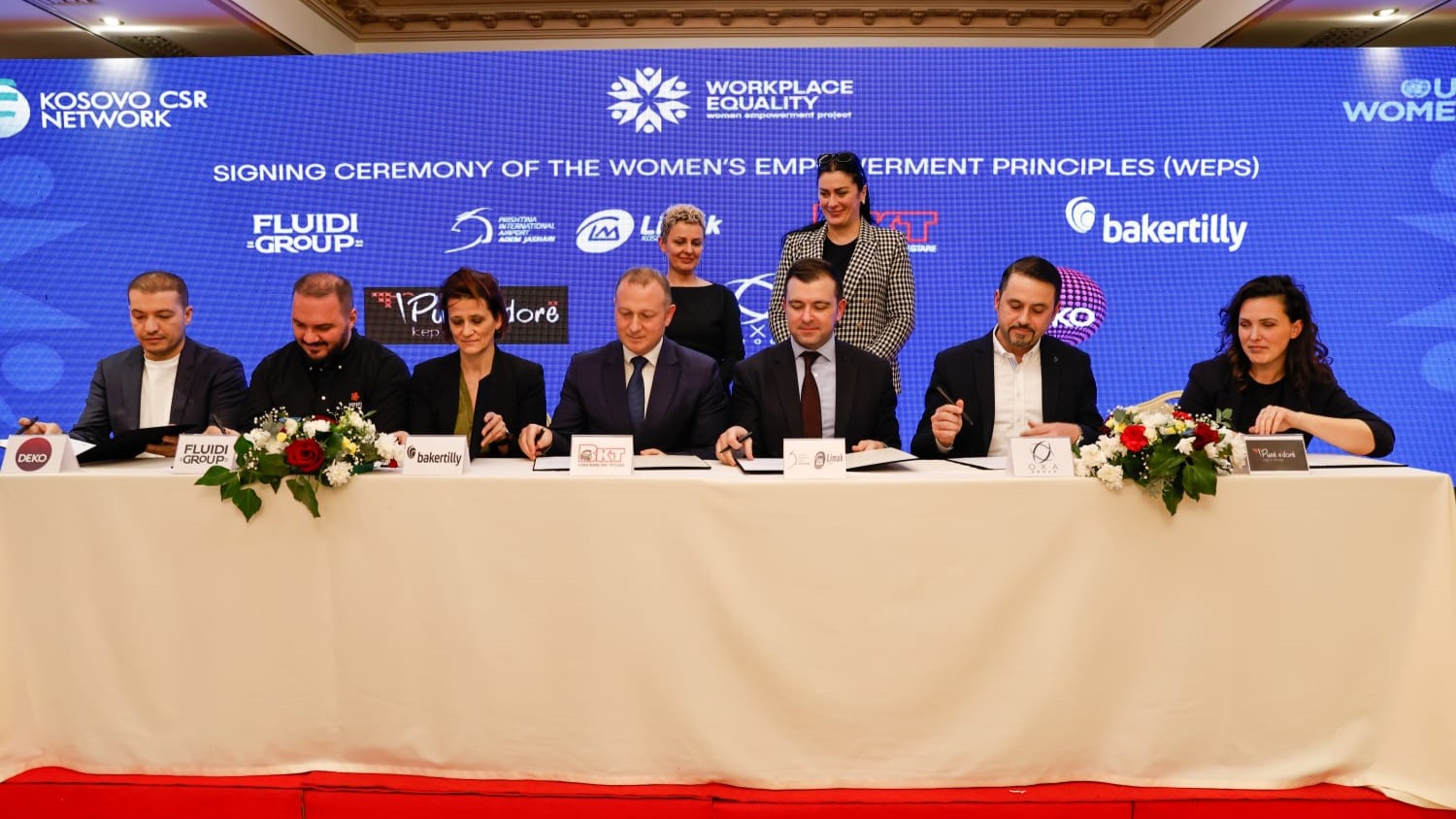 Seven Companies in Kosovo Sign the Women’s Empowerment Principles, Strengthening Gender Equality in the Private Sector