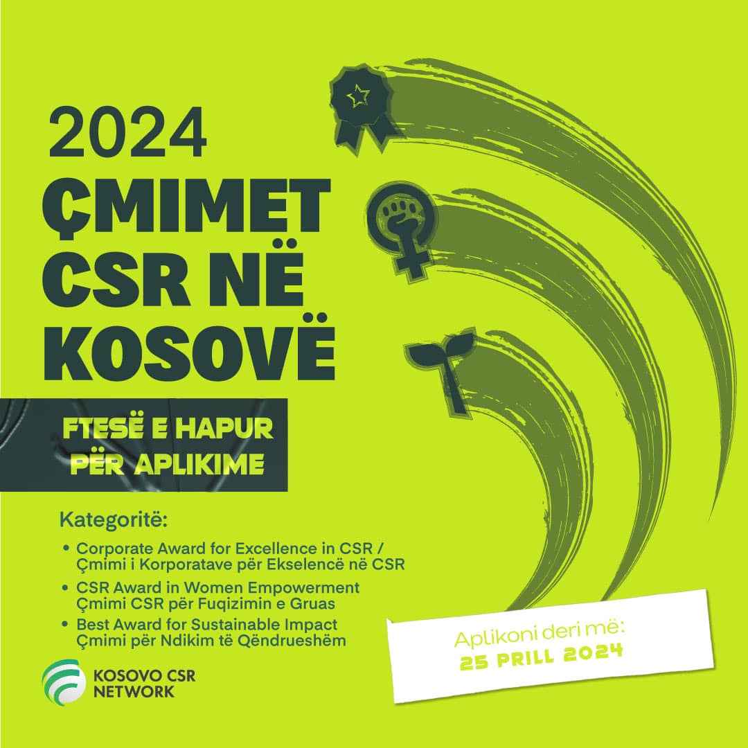 Apply for the CSR Awards in Kosovo