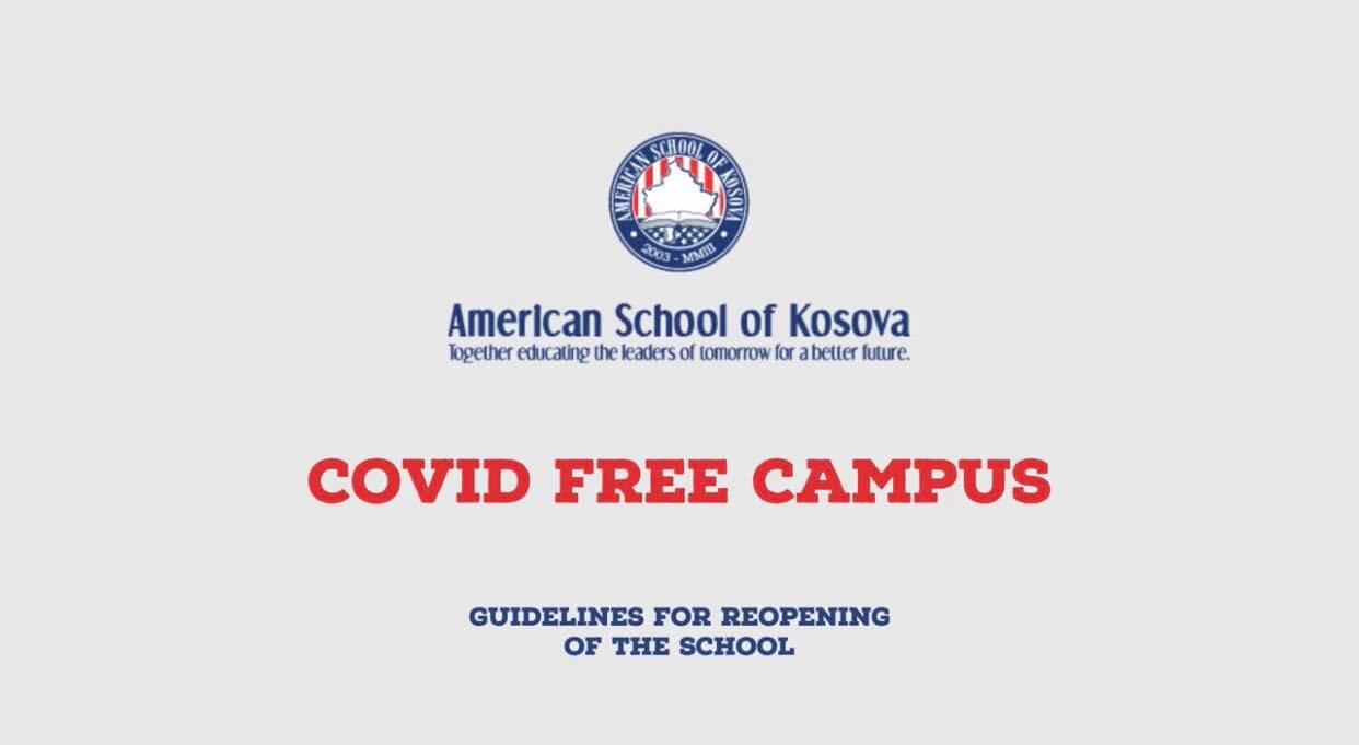 American School of Kosova Begins the School Year with Enhanced Safety Measures