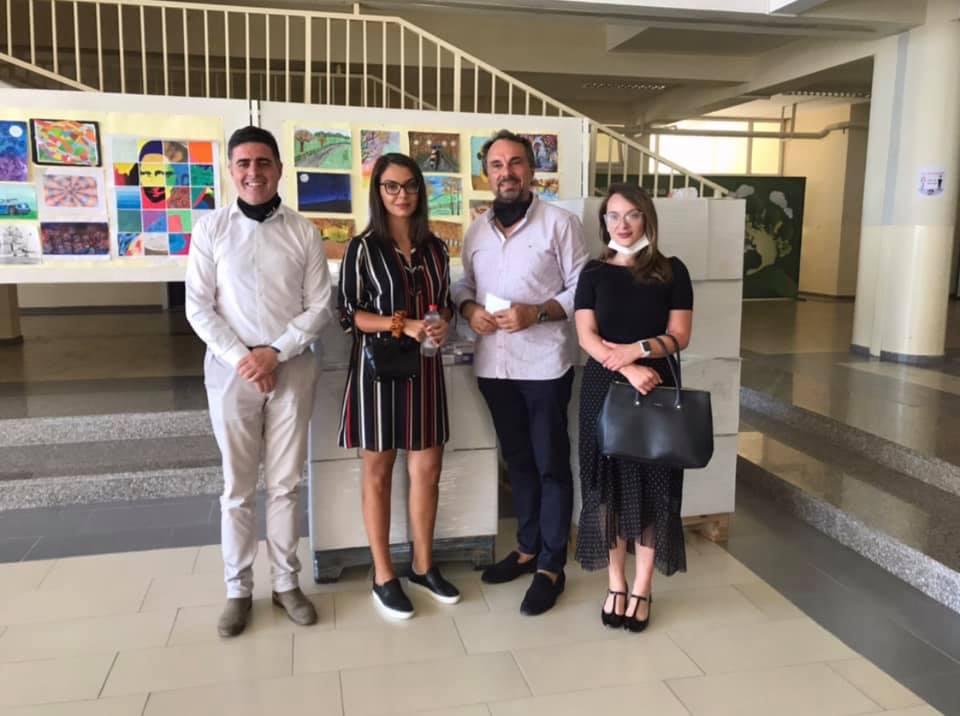 Flexograf Donates 2,000 Hygiene Kits for Students in Gjilan