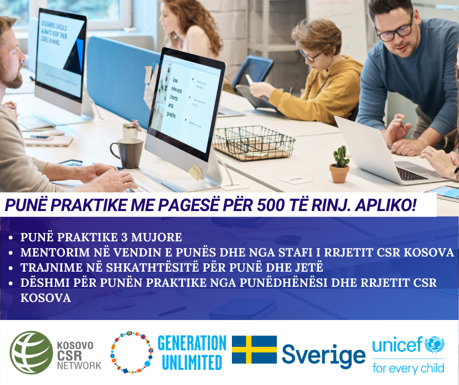 Paid Internships for 500 Youth – K-GEN U