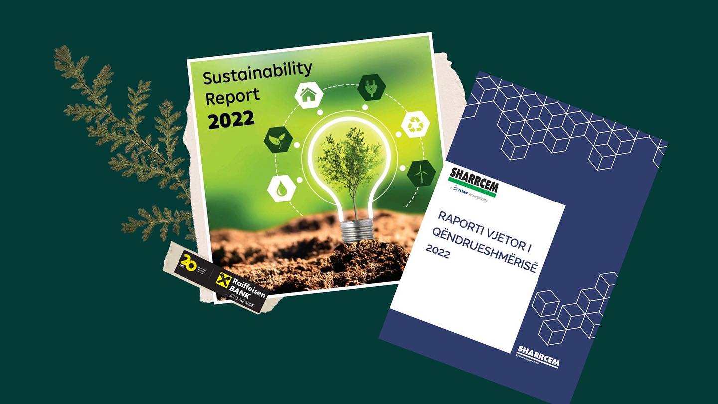 Patron Members of CSR Kosovo Network, Sharrcem and Raiffeisen Bank, Publish Their 2022 Annual Sustainability Reports
