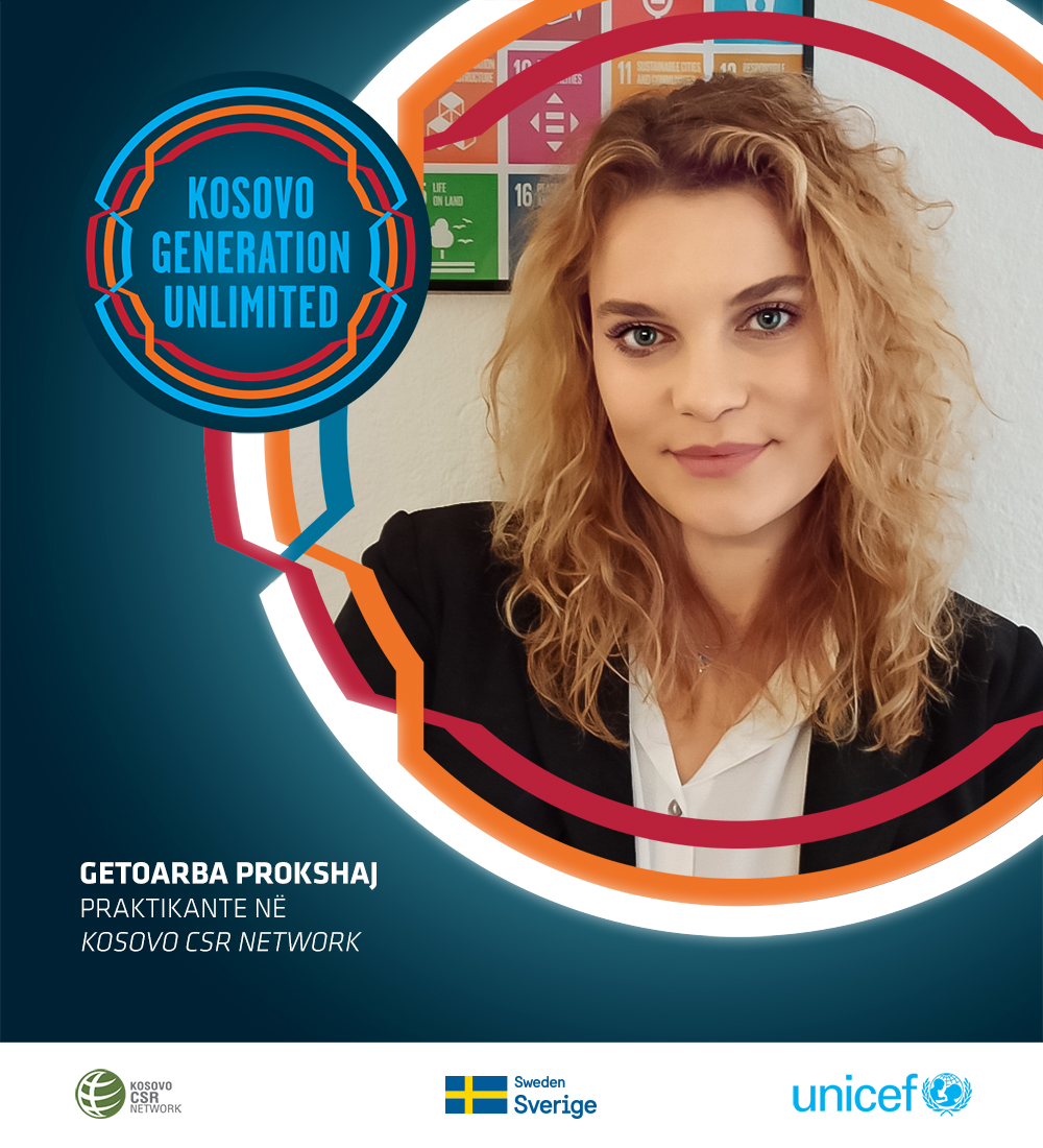 Getoarba Prokshaj – Intern at Kosovo CSR Network