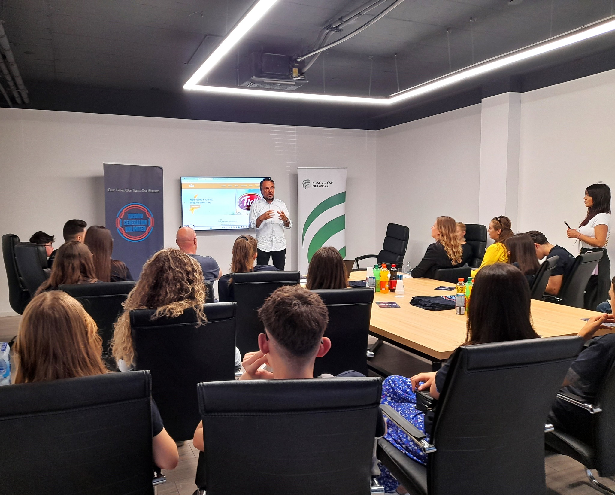 Kosovo CSR Network Launches “Get Inspired by a CEO” Series with Floil