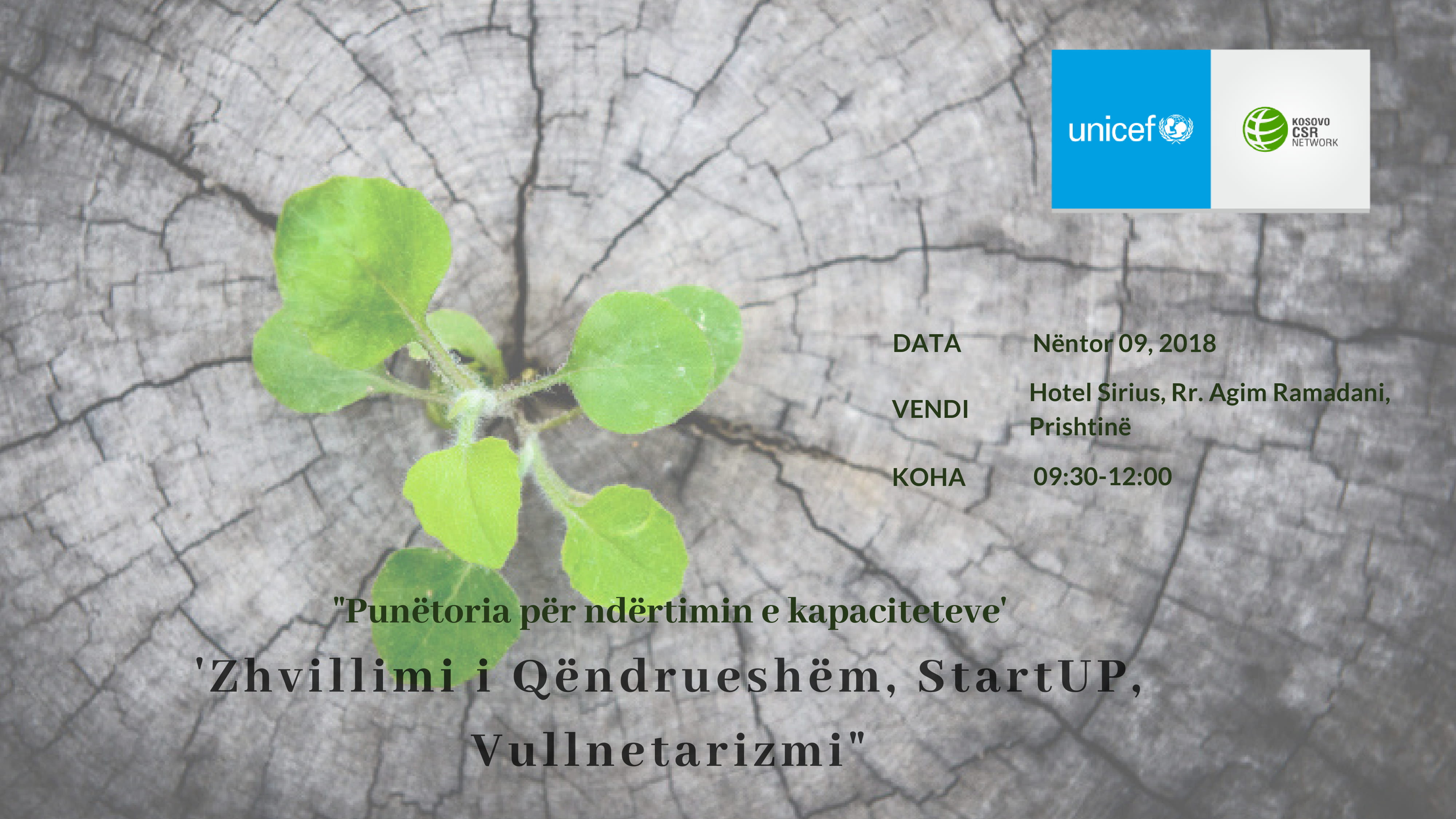 Capacity Building Workshop for the Private Sector