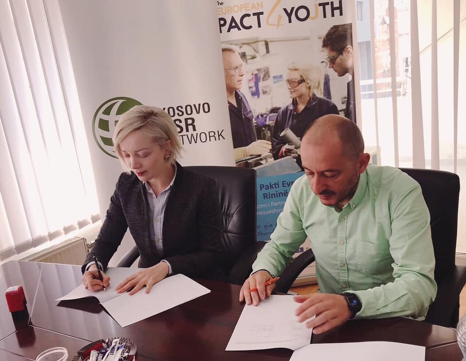 CSR Kosovo Network and KUSA Begin Cooperation