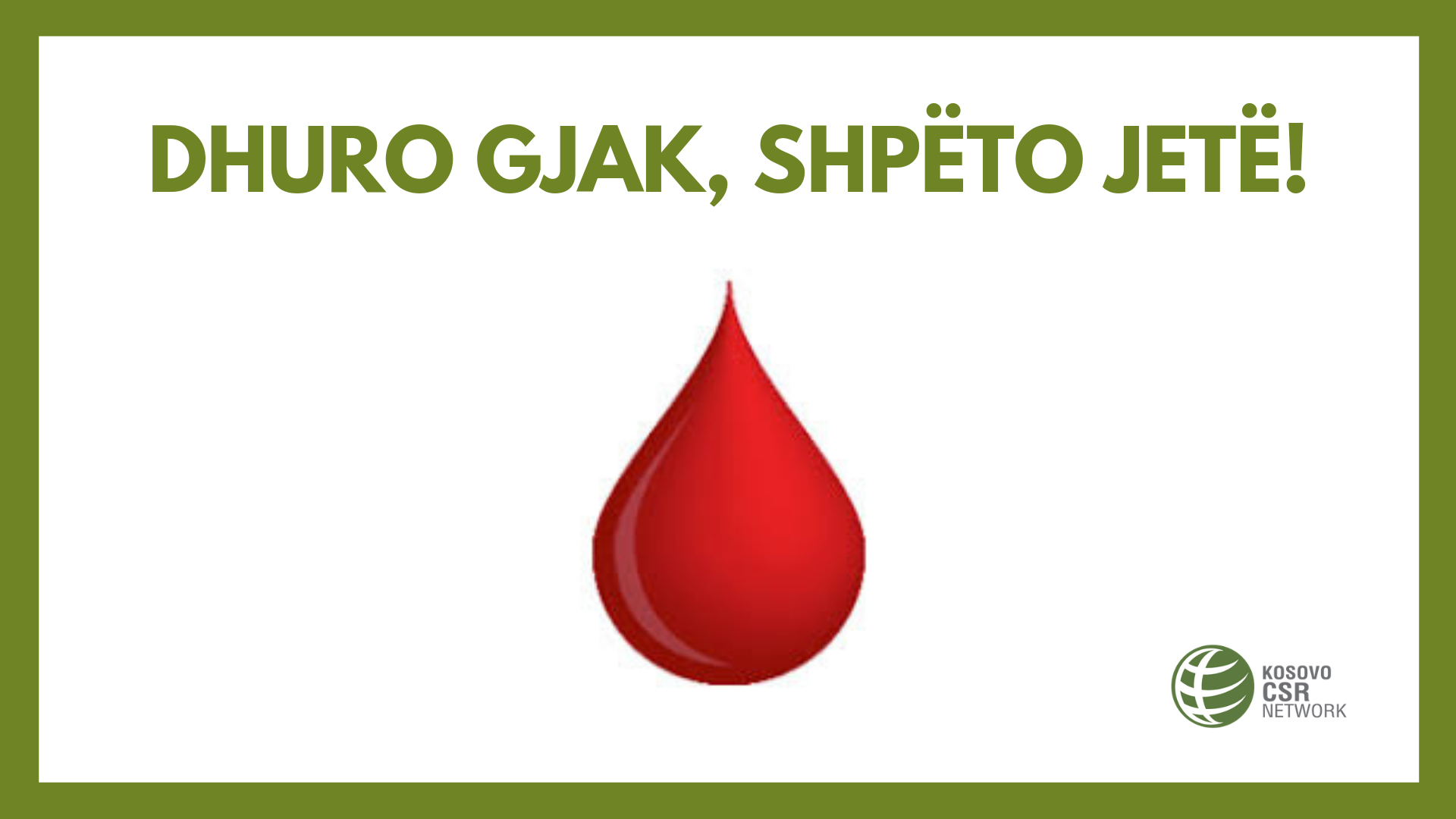 Give Blood, Save a Life